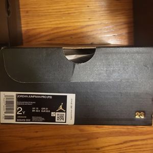 Jordan Jumpman Pro (PS), Size 2, and Black in Color